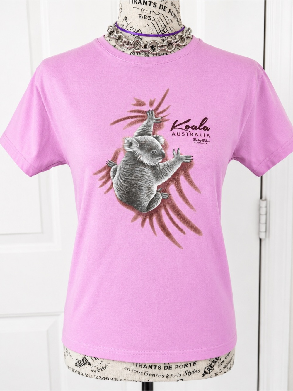 Women's Pink Short Sleeve Graphic Tee